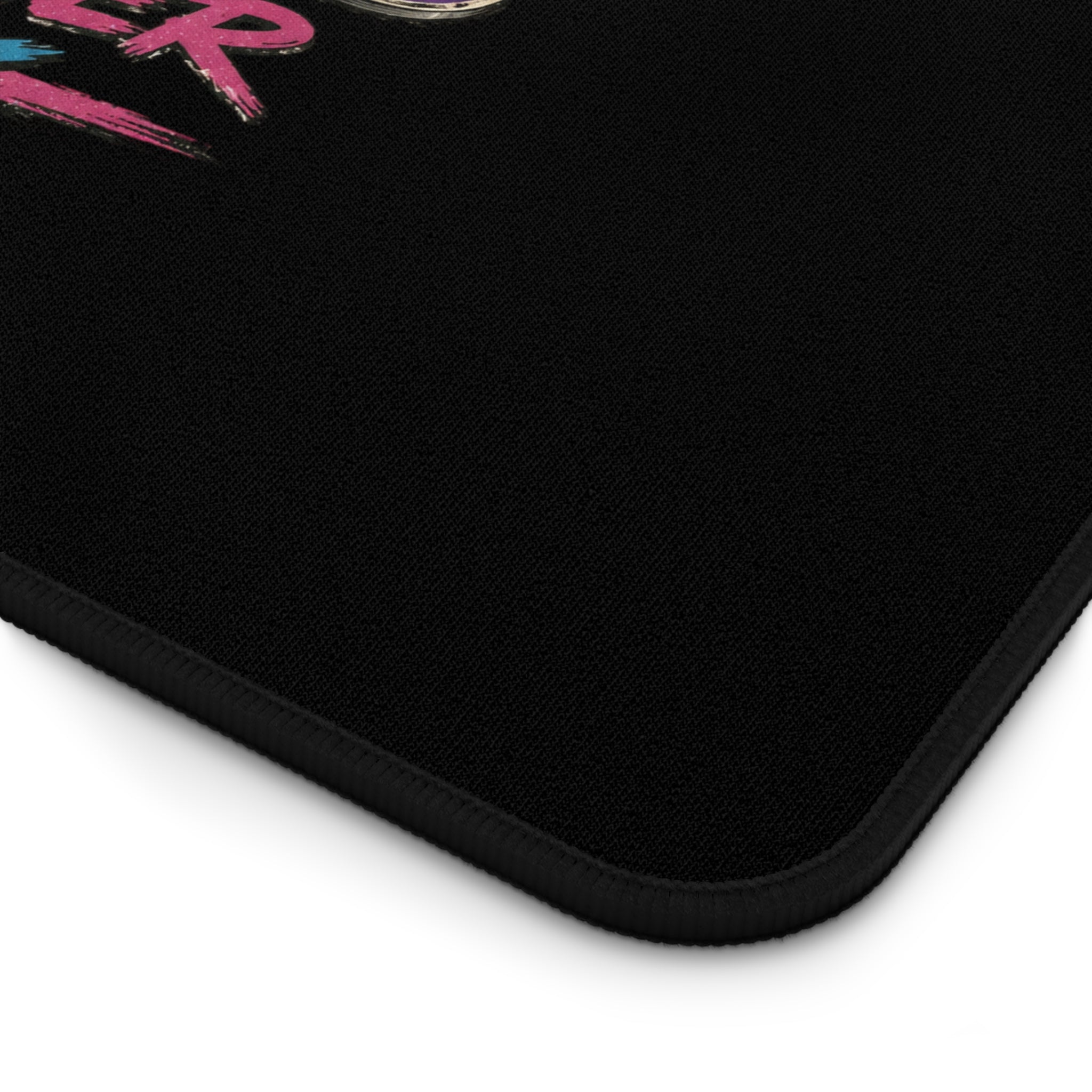 Desk Mat — "DAD: Best Slammer in the Pack" Retro Dice & Poker Chips Gaming Desk Mat
