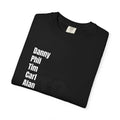 Dad Name List T-Shirt — Personalized Family Names Tee (To Go Vintage Back Design)